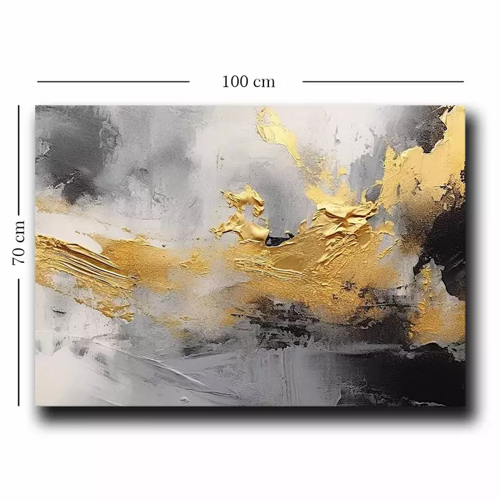 Canvastavla Wallity Flerfärgad Canvas Trä 70x100 cm - Tavlor och ramar - 8684282626176 - 1
