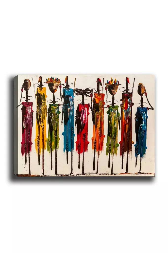 Canvastavla Wallity Flerfärgad Canvas 70x100 cm - Tavlor och ramar - 8681875611946 - 1