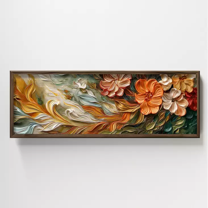 Inramad MDF-tavla Wallity Flerfärgad MDF 120x40 cm - Tavlor och ramar - 8684282630616 - 1