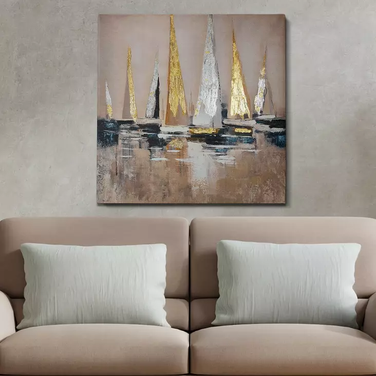Canvastavla Wallity Flerfärgad Canvas 70x70 cm - Tavlor och ramar - 8683743190676 - 1