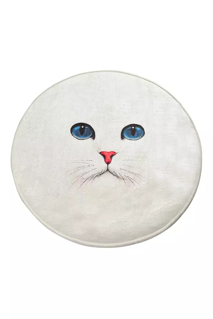 Badrumsmatta Mijölnir Flerfärgad 100% Polyester Antiallergisk Halkfri Maskintvättbar 100 cm - Badrumsmattor och våtrumsmattor - 8681875363616 - 1