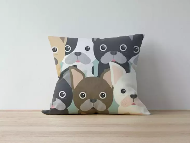 Kuddfodral Aberto Design a1143 Flerfärgad Polybomull 43x43 cm - Prydnadskuddar - 8682870195226 - 1