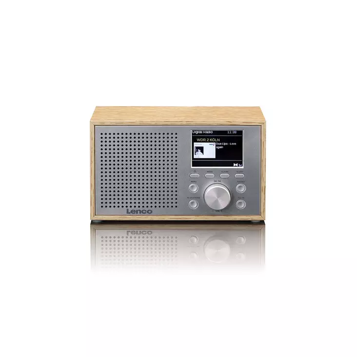 Mono DAB+ FM-radio med Bluetooth® Wood - Radioapparater - 8711902079736 - 10