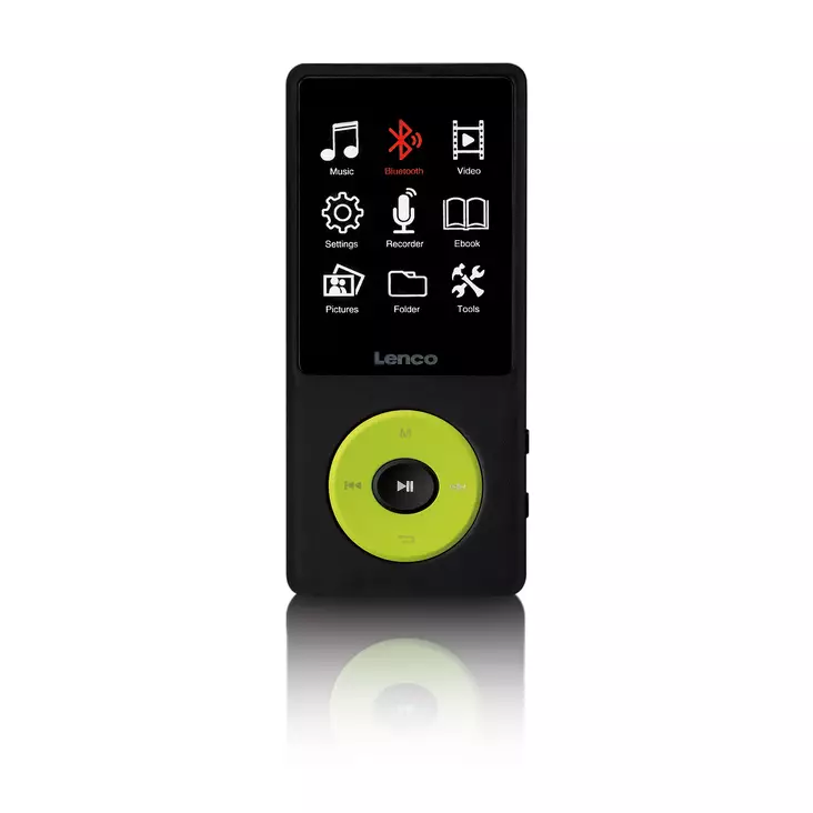 MP3/MP4-spelare med Bluetooth® och 8 GB internminne Green - Radioapparater - 8711902081036 - 10