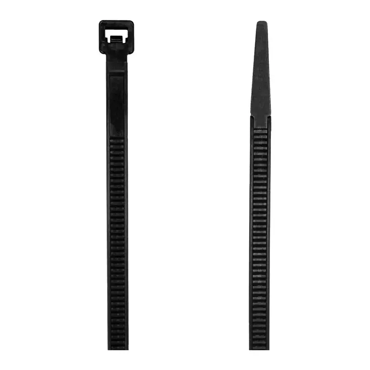 Nippuside Selfit 2,5x100 musta 100 kpl - UV-suojattu, polyamidi 6.6 - Fästen och skruvar - 8014748300546 - 1