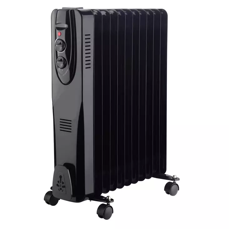 =C3=96ljyt=C3=A4ytteinen l=C3=A4mmitin 2500W musta - Värmefläktar och elradiatorer - 6438168110936 - 1