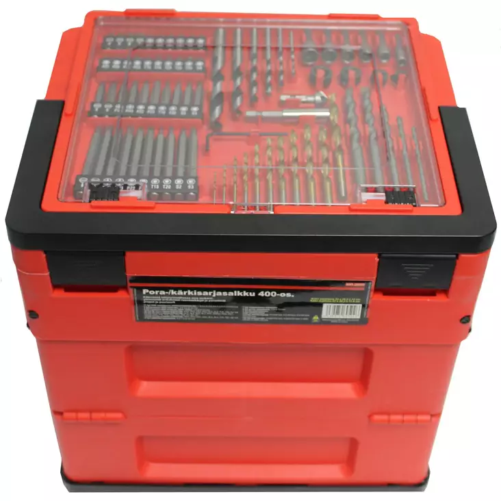 Pora-/kÃ¤rkisarjasalkku 400-os. - Stålset - 6430074695026 - 1