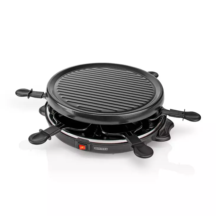 Raclette / Gourmet Set | 6 personer | 800 W | Ø 29 cm | Non-stick beläggning - Specialmaskiner och grillar för köket - 8711902090076 - 1