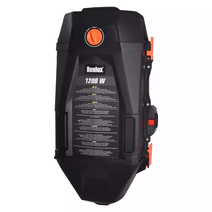 Renlux väggmonterad garagedammsugare 1200W (10m slang) - Byggdammsugare - 6438152077016 - 1