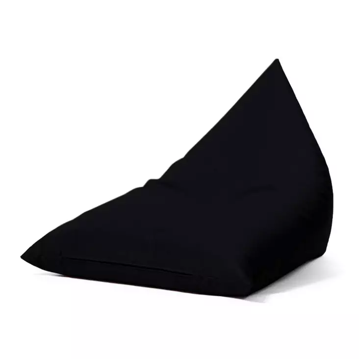 Sittsäck Atelier del Sofa Pyramid Big Bed Svart Polyester 145x90 cm - Saccosäckar - 8683743039616 - 1
