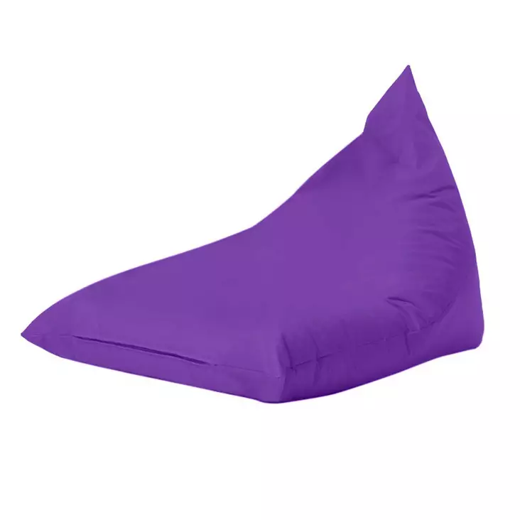 Sittsäck Atelier del Sofa Pyramid Big Bed Lila Polyester 145x90 cm - Saccosäckar - 8683743039586 - 1