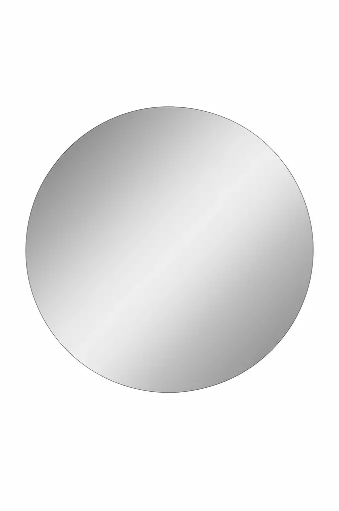 Spegel Hanah Home Mirror Silver Akryl Med MDF-Baksida 40 cm Diameter - Speglar - 8684282469346 - 1