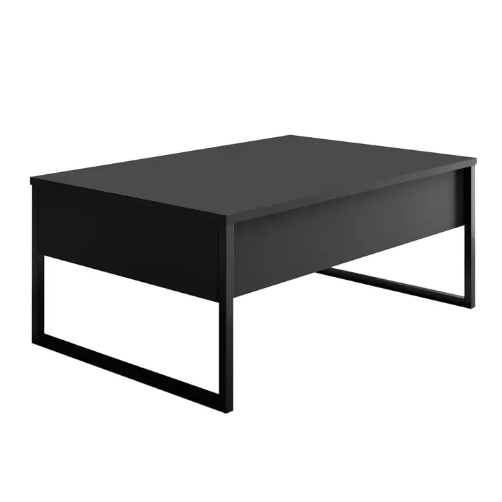 Soffbord Hanah Home Luxe Antracit Spånskiva 90x60x40 cm - Soffbord - 8683743791156 - 1