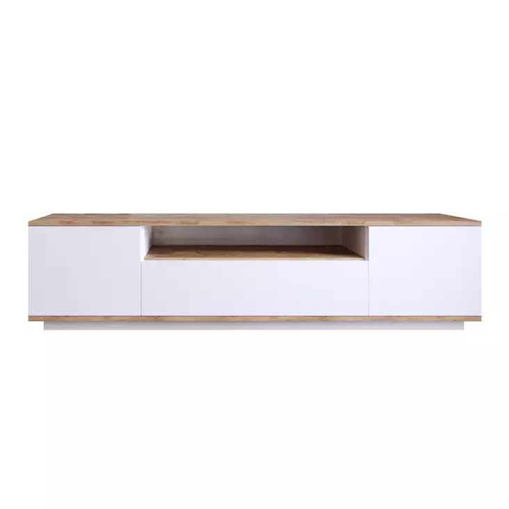 TV-bänk Hanah Home Fr7Aw Furu Spånskiva 180x44,6x44,5 cm - TV-bänkar - 8683342404006 - 1