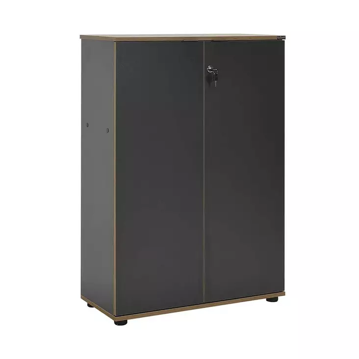Bokhylla Hanah Home Rkt332Ax Antracit Spånskiva 72x109x34 cm - Bokhyllor - 8684282333586 - 1