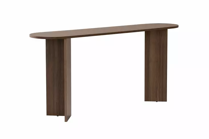Sideboard Hanah Home Sira Valnöt Spånskiva 150x75x35 cm - Sidobord och extrabord - 8684283784486 - 1