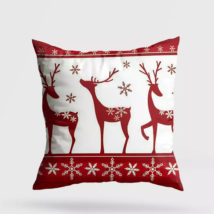 Kudde, flerfärgad, 43 x 43 cm, bekväm, stilren, praktisk - Kuddar och täcken - 8683743381326 - 1