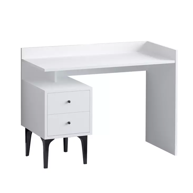 Skrivbord Hanah Home Dec0088 Vit Spånskiva 100x80x45 cm - Skrivbord - 8683742502036 - 1