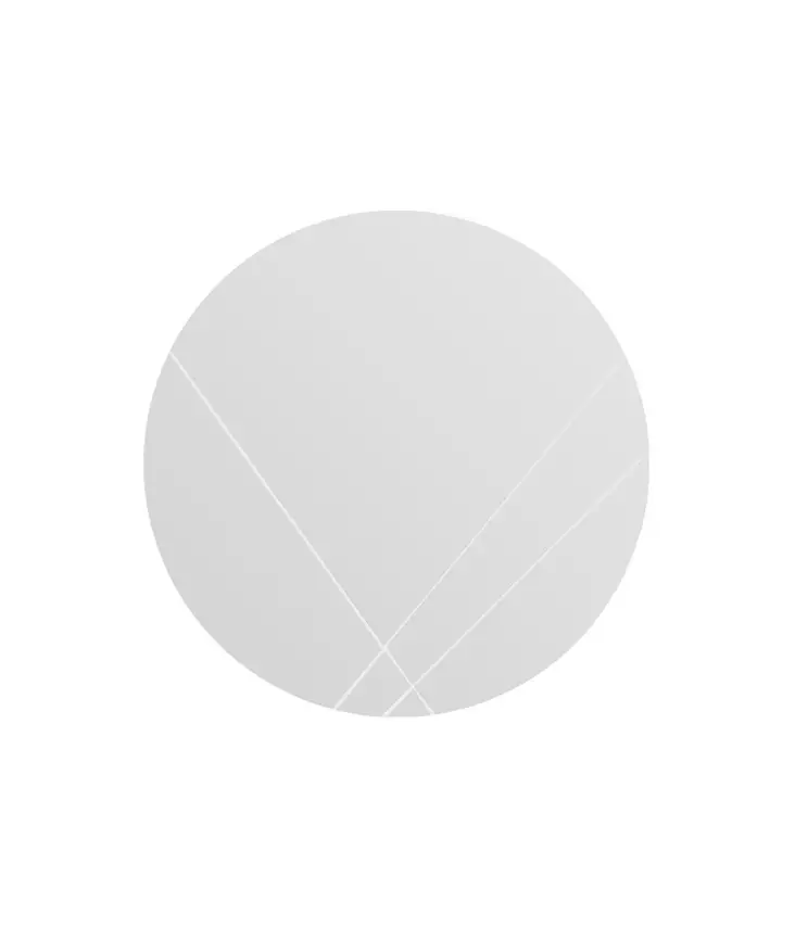 Spegel Hanah Home Lopi Vit MDF 60x60x2,2 cm - Speglar - 8683743823086 - 1