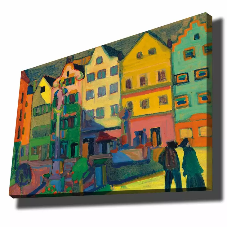Canvastavla Wallity Flerfärgad Canvas 70x100 cm - Tavlor och ramar - 8683342781596 - 1