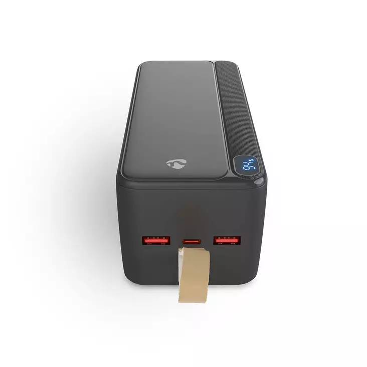 Powerbank | 10000 mAh | 20 W | 1.5 / 1.67 / 2.0 / 2.22 / 3.0 A | Enhetens utgångsanslutning: 1x USB-C / 2x USB-A | Enhetens ströminmatningsanslutning: 1x USB-C | Lithium-Polymer | Display - Powerbanks - 5412810471256 - 10