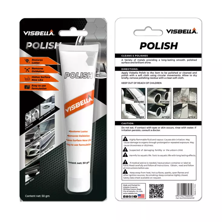 Visbella 50 g polermedel för metall - Polermedel och ytbehandlingar - 6977927084656 - 1