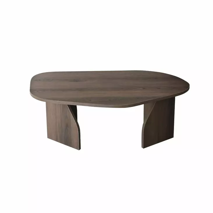Soffbord Hanah Home Rock Valnöt Spånskiva 100x35x60 cm - Soffbord - 8684283515226 - 1