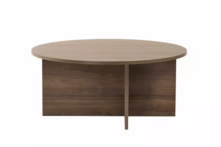 Soffbord Hanah Home Soleil Valnöt Spånskiva 90x40x90 cm - Soffbord - 8684283850396 - 1