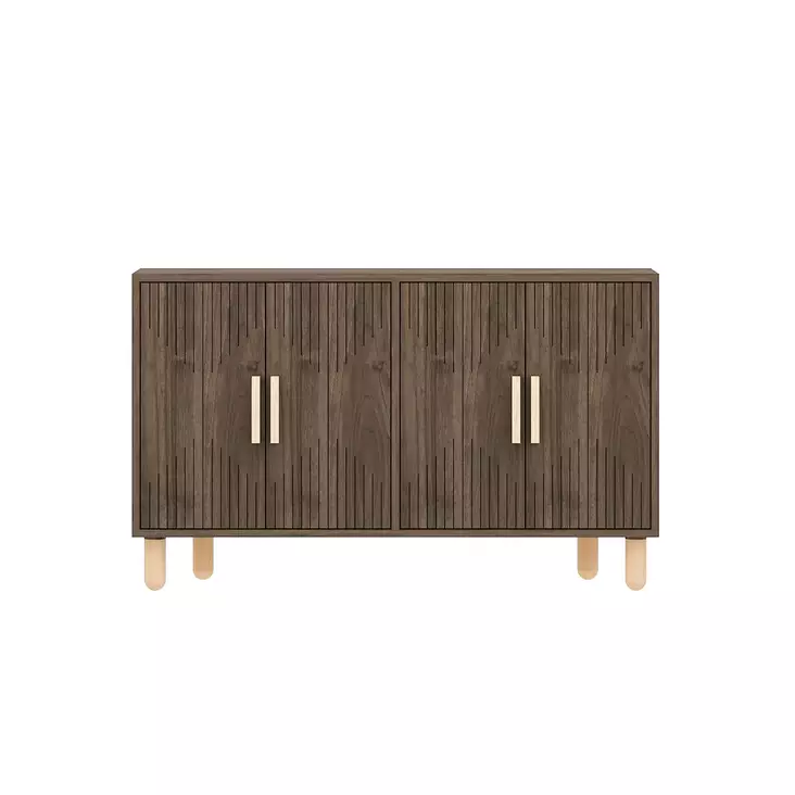 Konsolbord Hanah Home Roger Valnöt Spånskiva 120x73,6x29,6 cm - Byråer och skåp - 8684283501946 - 1