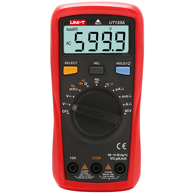 Yleismittari UT133A UNI-T - Multimetrar och testare - 6935750513316 - 1