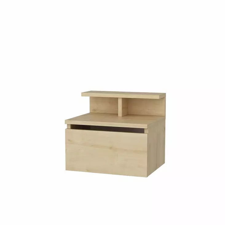 Sängbord Hanah Home Alice Ek Spånskiva 39,8x31,9x35 cm - Nattduksbord - 8683743119936 - 1