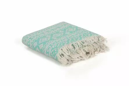 Fouta Mijölnir Grön Rug 100% Bomull 90x170 cm - Handdukar - 8683342757447 - 1