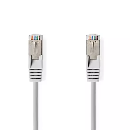 CAT6a nätverkskabel | SF/UTP | RJ45 hane | RJ45 hane | 7.50 m | Rund | PVC | Grå | Tag - Dator och nätverk - 5412810325177 - 1