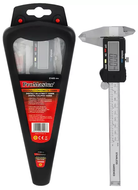 Digitalt skjutmått 150 mm - Mått och vattenpass - 6420286814537 - 1