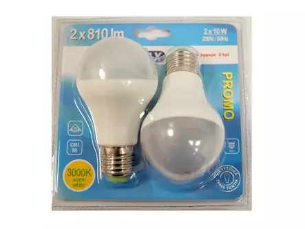 LED lampa Max Promo 10W 2 st - Lampor och lysrör - 6430050628727 - 2