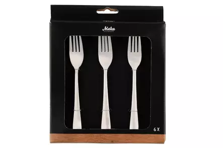 Leivoshaarukka 6 kpl 14 cm RST - Bestick och serveringsredskap - 6410413030657 - 2