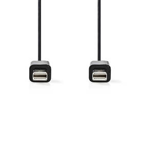 Mini Displayport-kabel | DisplayPort 1.2 | Mini DisplayPort Hane | Mini DisplayPort Hane | 21.6 Gbps | Nickelplaterad | 1.00 m | Rund | PVC | Svart | Plastpåse - Dator och nätverk - 5412810275397 - 2