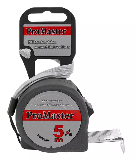 Måttband 5m x 25mm - Mått och vattenpass - 6420286016627 - 1