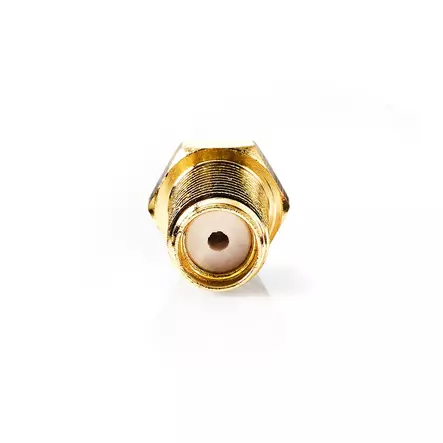 SMA-kontakt | Rak | Hona | Guldplaterad | 50 Ohm | Krymp | Kabel input diameter: 2.55 mm | Metall | Guld | 2 st. | Låda - Nedis produkter - 5412810425617 - 10