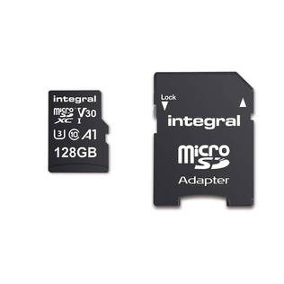 128 GB höghastighets microSDHC/XC V30 UHS-I U3 minneskort - Minneskort och kortläsare - 5055288444577 - 1
