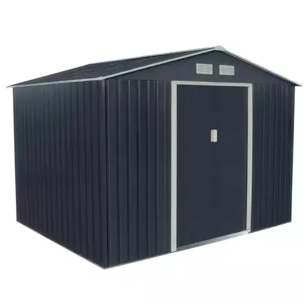 Green Land 5,3 m² trädgårdsplog med sadeltak - Förvaringsbodar - 6438014421797 - 1