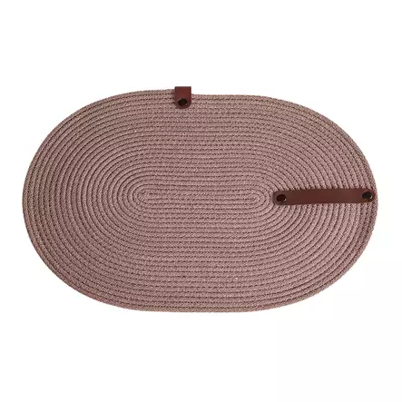 Bordstablettset Aberto Design JUT08001128D Beige Bomullsrep 30x40x1 cm - Dukar och tabletter - 8683742917977 - 1