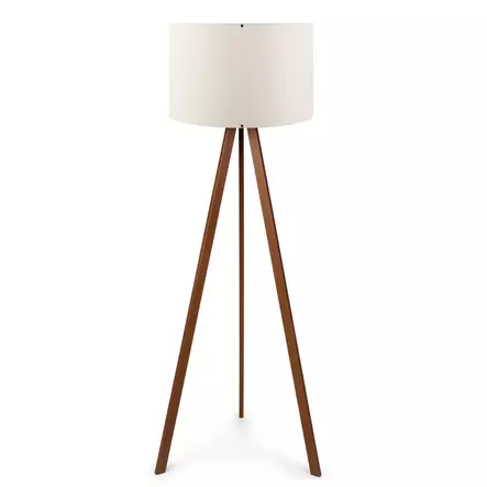 Golvlampa Opviq AYD1527 Ecru Brun MDF PVC 38 x 140 cm - Golv- och bordslampor - 8681875052497 - 1