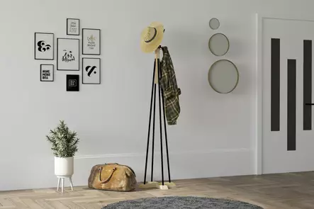 Klädhängare Hanah Home Foley Ek Spånskiva 41x160 cm - Klädhängare - 8683743420957 - 2