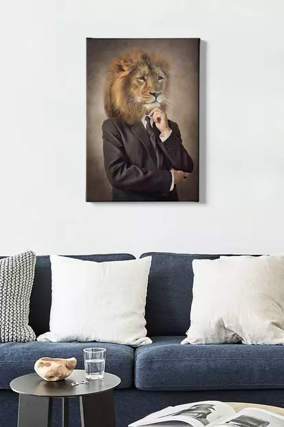 Canvastavla Wallity Flerfärgad Canvas 50x70 cm - Tavlor och ramar - 8681875608137 - 2