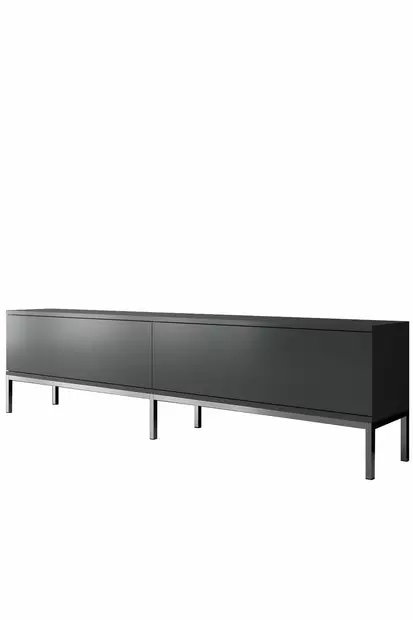 TV-bänk Hanah Home Lord Antracit Silver Spånskiva 180x47x30 cm - TV-bänkar - 8684282483977 - 1