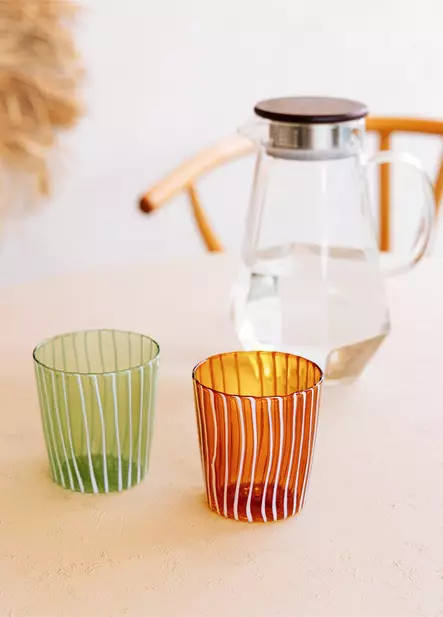 Glas Hermia Grön Glas 320 ml - Dricksglas - 8684283559107 - 2