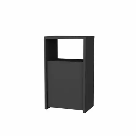 Sängbord Hanah Home Carlin Antracit Spånskiva 36x25,3x61,4 cm - Nattduksbord - 8683743120147 - 1