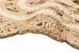 Matta Conceptum Ca 105 Natural White Xw Q Flerfärgad Jute 120x120 cm - Runda mattor - 8681875181227 - 5