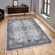 Matta Conceptum Wooson?l066 Krämvit Grå Beige Bomull 80x150 cm - Små mattor och gångmattor - 8683742635437 - 3